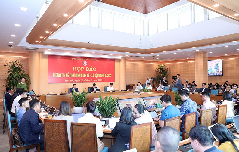 Trong tháng 2, TP. Hà Nội có 2.045 doanh nghiệp thành lập mới với số vốn đăng ký là 23.482 tỷ đồng.