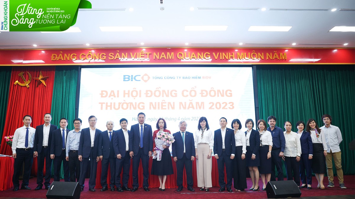 Đại hội đồng cổ đông thường niên BIC năm 2023 thành công tốt đẹp.