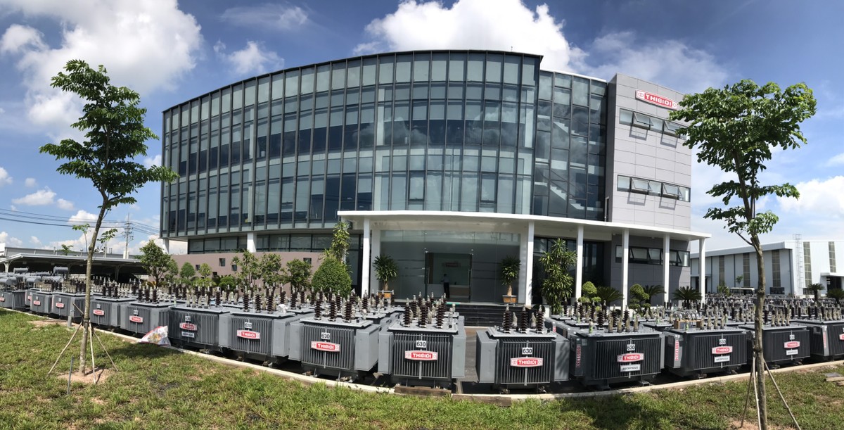 Bên ngoài nhà máy THIBIDI. Bên ngoài nhà máy THIBIDI.