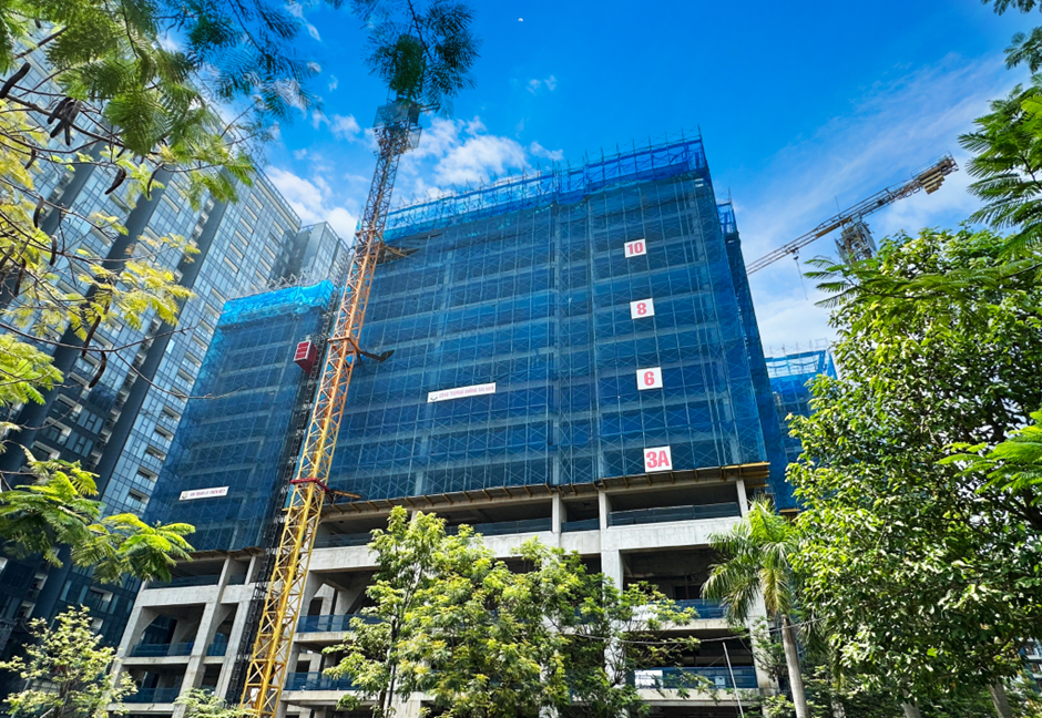 Tại Sunshine Sky City: Tòa S2 đã xây tới tầng 15, Tòa S3 tới tầng 12A và Tòa S4 đã hoàn thành xong đổ bê tông tầng 11, đang gia công lắp dựng vách thép tầng 12. Tại Sunshine Sky City: Tòa S2 đã xây tới tầng 15, Tòa S3 tới tầng 12A và Tòa S4 đã hoàn thành xong đổ bê tông tầng 11, đang gia công lắp dựng vách thép tầng 12.