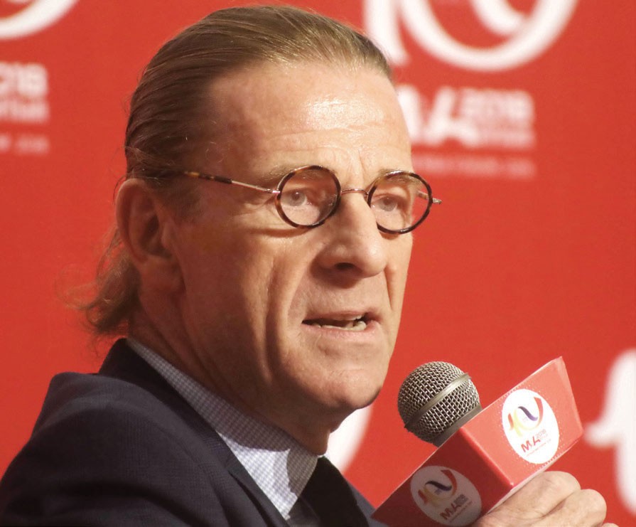 Ông Dominic Scriven, Chủ tịch Công ty Quản lý Quỹ Dragon Capital. Ông Dominic Scriven, Chủ tịch Công ty Quản lý Quỹ Dragon Capital.