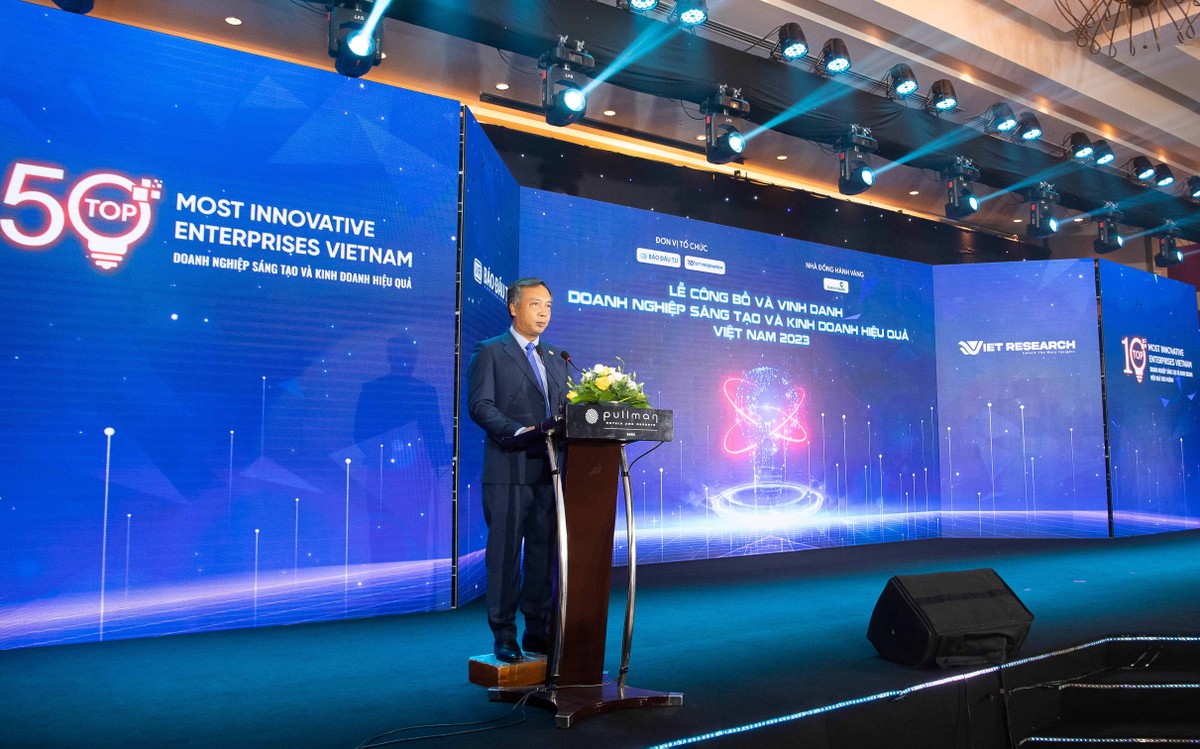 Ông Lê Trọng Minh - Tổng biên tập Báo Đầu Tư phát biểu khai mạc. Ông Lê Trọng Minh - Tổng biên tập Báo Đầu Tư phát biểu khai mạc.