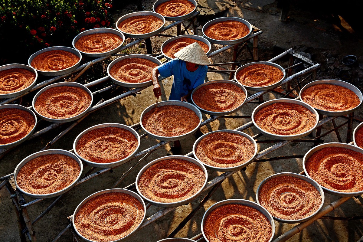 Muối tôm là một di sản văn hoá phi vật thể sẽ được đặc trưng của Tây Ninh. Ảnh: Lê Văn Đính.