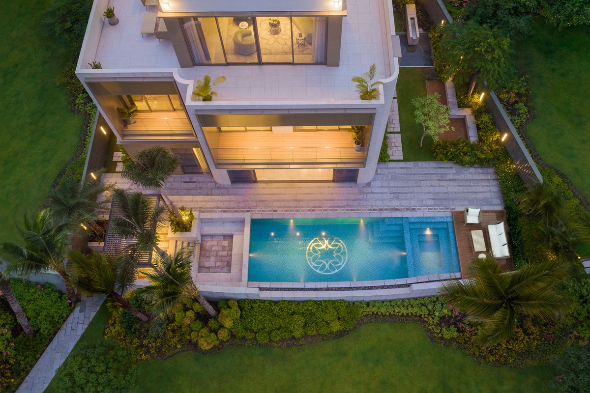 Các dinh thự The Rivus với thiết kế theo kiểu mới, đáp ứng mọi nhu cầu tận hưởng cuộc sống của giới siêu giàu.