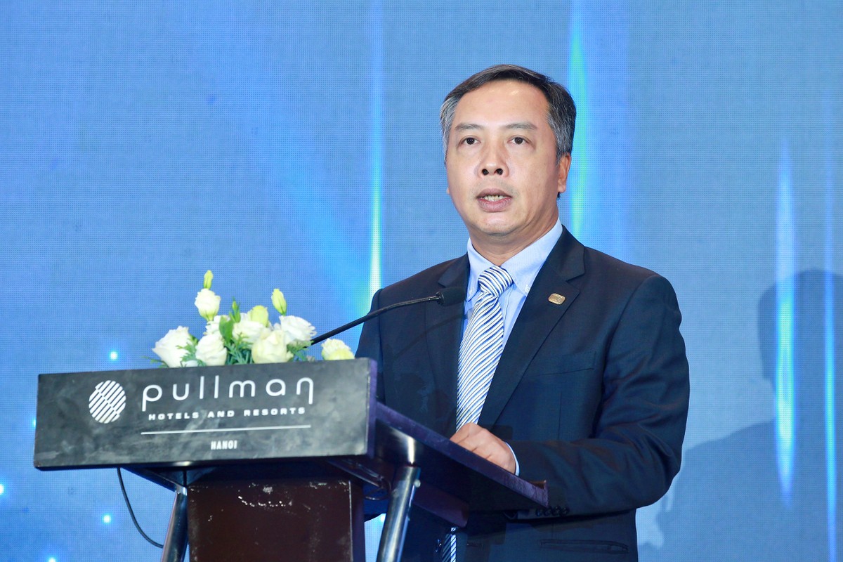 Tổng Biên tập Báo Đầu tư Lê Trọng Minh phát biểu tại sự kiện. Tổng Biên tập Báo Đầu tư Lê Trọng Minh phát biểu tại sự kiện.