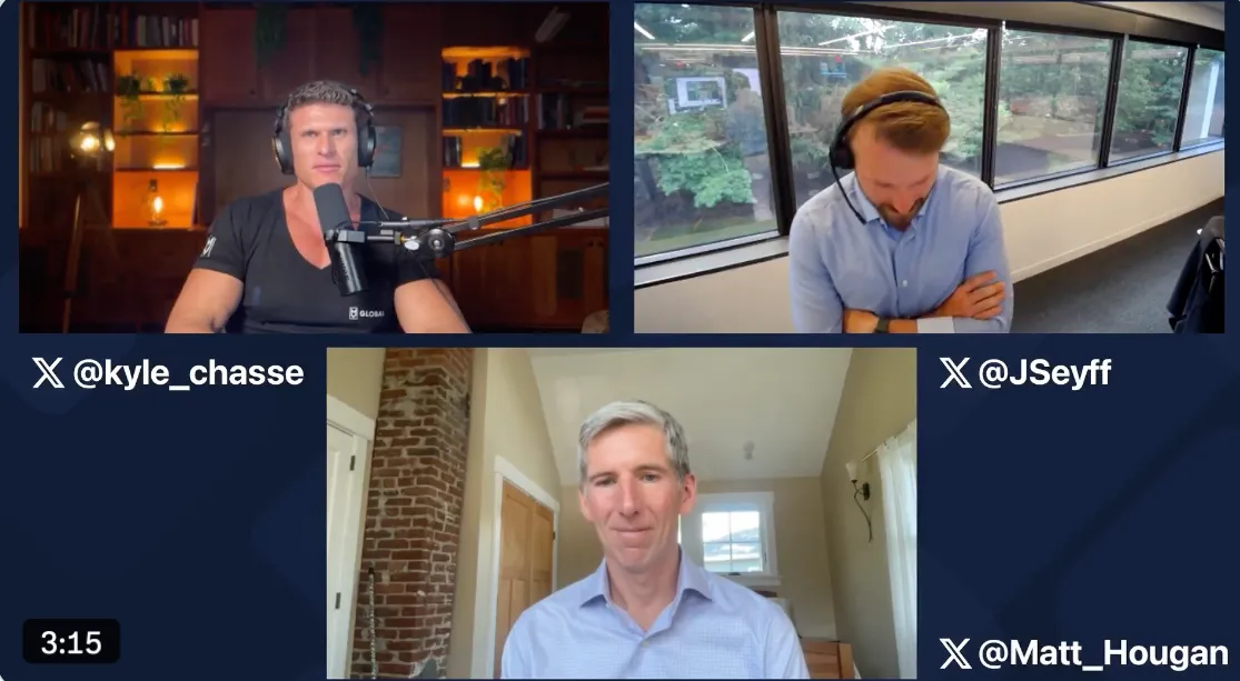 Matt Hougan tại cuộc thảo luận ngày 25/7. Matt Hougan tại cuộc thảo luận ngày 25/7.