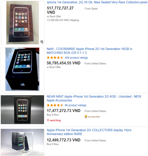 iPhone đời cũ có giá 'trên trời' tại Việt Nam ảnh 2 iphone-doi-cu-co-gia-tren-troi-tai-viet-nam-2