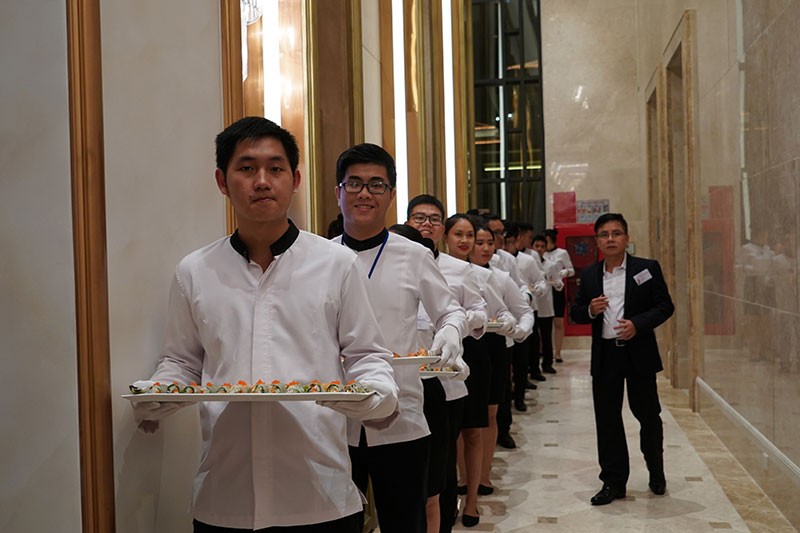 Khoảnh khắc ấn tượng tại quốc yến dành cho lãnh đạo APEC ảnh 7