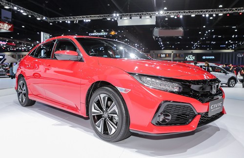 Honda Civic hatchback Red tại Bangkok Motor Show 2018. Ảnh: Tuấn Cao.