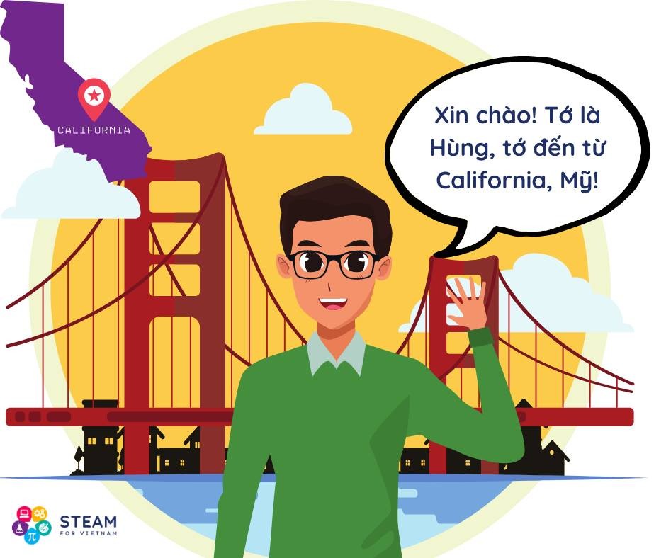 Một bức tranh các bạn trẻ tham gia trại hè của STEAM for Vietnam vẽ Trần Hùng Một bức tranh các bạn trẻ tham gia trại hè của STEAM for Vietnam vẽ Trần Hùng