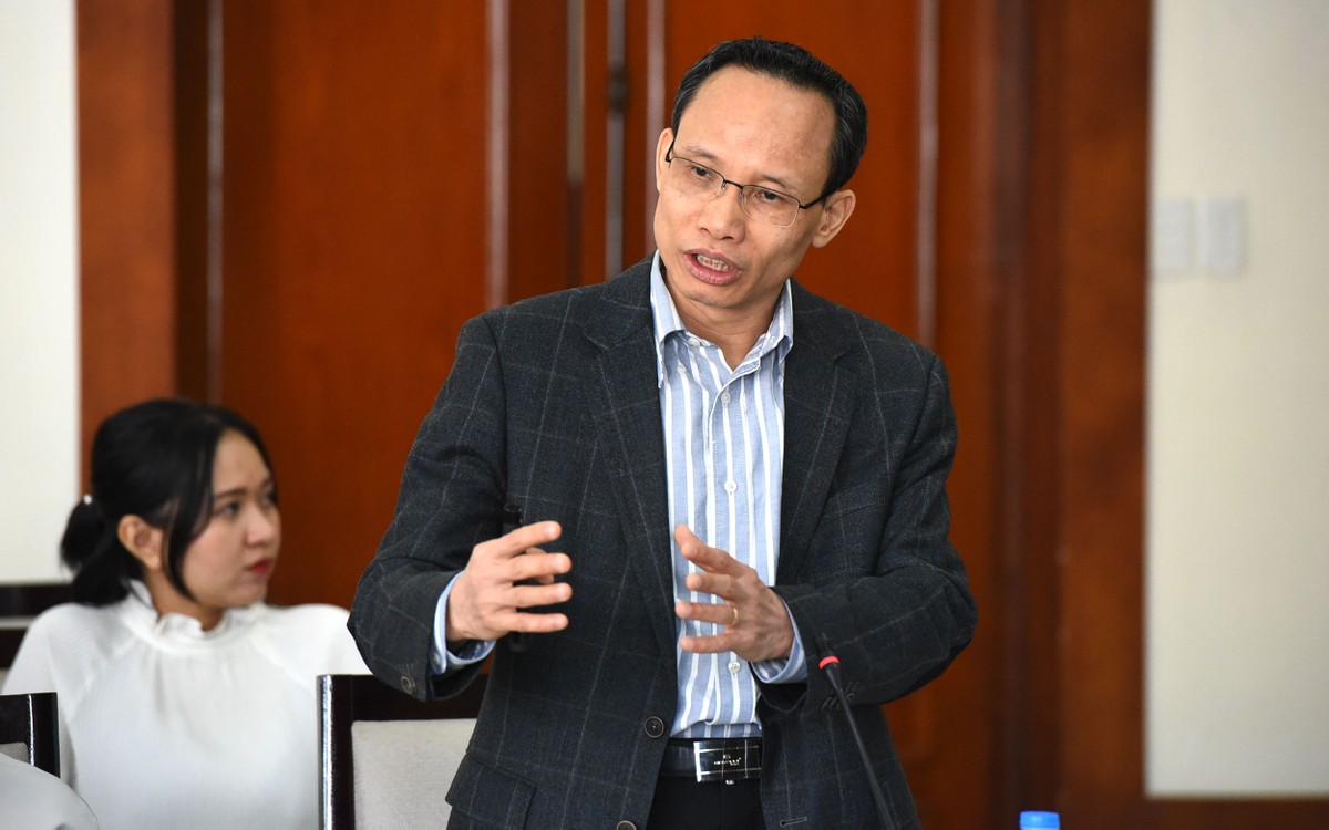 TS. Cấn Văn Lực. Ảnh Dũng Minh