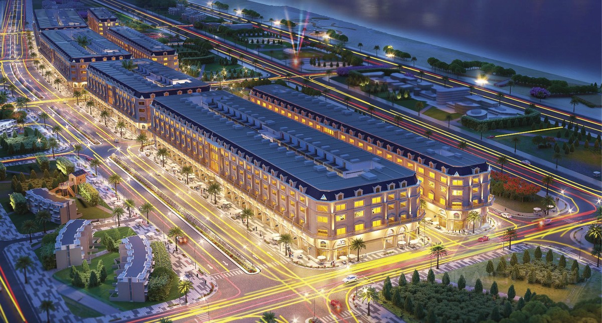 Với dự án này, Đất Xanh Miền Trung hướng đến khu phố thương mại sầm uất, điểm nhấn về kiến trúc của Thành phố trẻ Tuy Hòa.