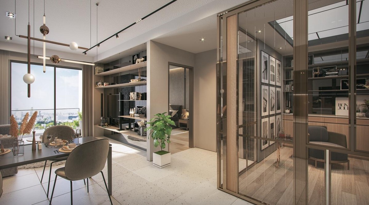 Không gian sống sang trọng và hiện đại tại toà tháp 2 mặt tiền The Gemini Không gian sống sang trọng và hiện đại tại toà tháp 2 mặt tiền The Gemini