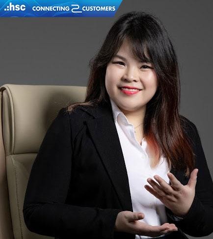 Bà Vũ Thị Thu Thủy, Giám đốc Bộ phận Phân tích &amp; Nhận định thị trường, Khối Khách hàng cá nhân - CTCK HSC