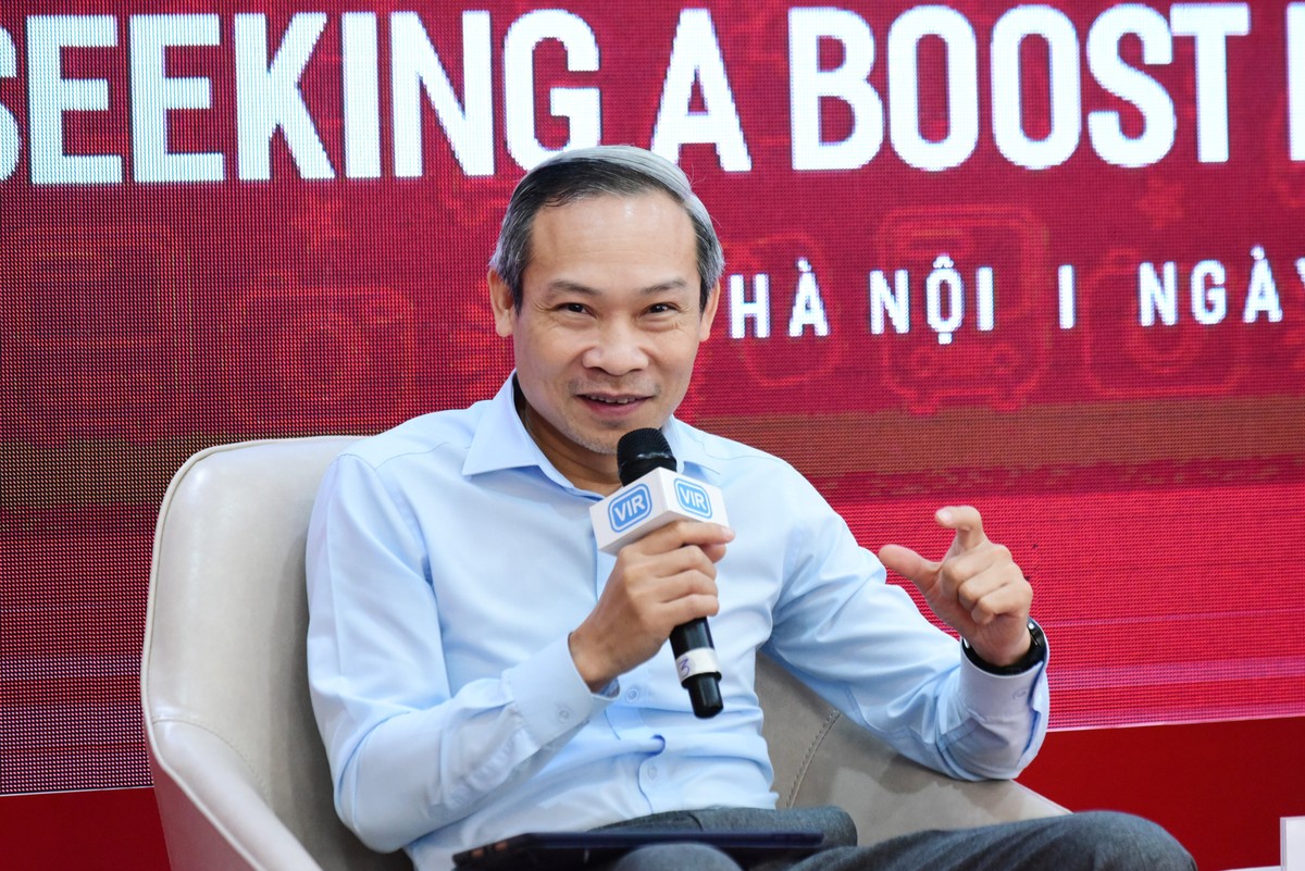 Ông Phan Đức Hiếu, Ủy viên thường trực Ủy ban Kinh tế Quốc hội trao đổi tại tọa đàm. Ảnh: Dũng Minh Ông Phan Đức Hiếu, Ủy viên thường trực Ủy ban Kinh tế Quốc hội trao đổi tại tọa đàm. Ảnh: Dũng Minh