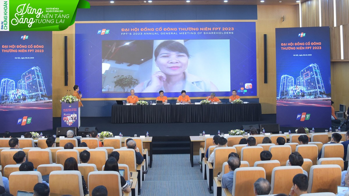 Cổ đông dự online đặt câu hỏi cho Đại hội Cổ đông dự online đặt câu hỏi cho Đại hội