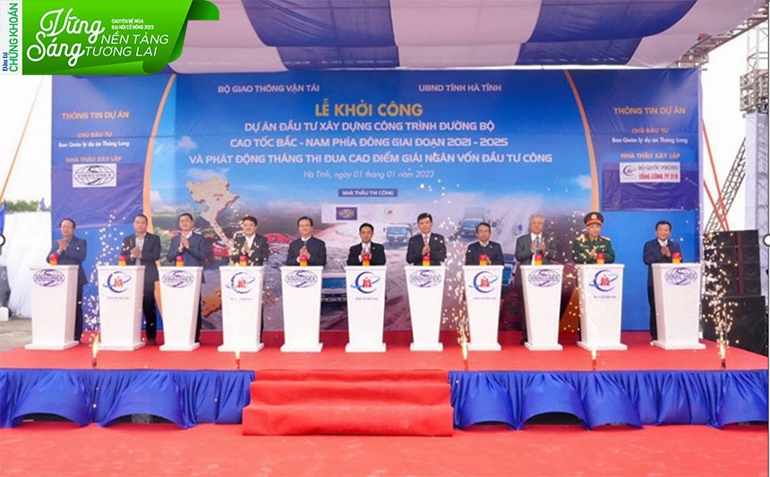 Lễ khởi công cao tốc Bãi Vọt - Hàm Nghi, dự án thành phần cao tốc Bắc - Nam phía Đông giai đoạn 2021 - 2025 Lễ khởi công cao tốc Bãi Vọt - Hàm Nghi, dự án thành phần cao tốc Bắc - Nam phía Đông giai đoạn 2021 - 2025