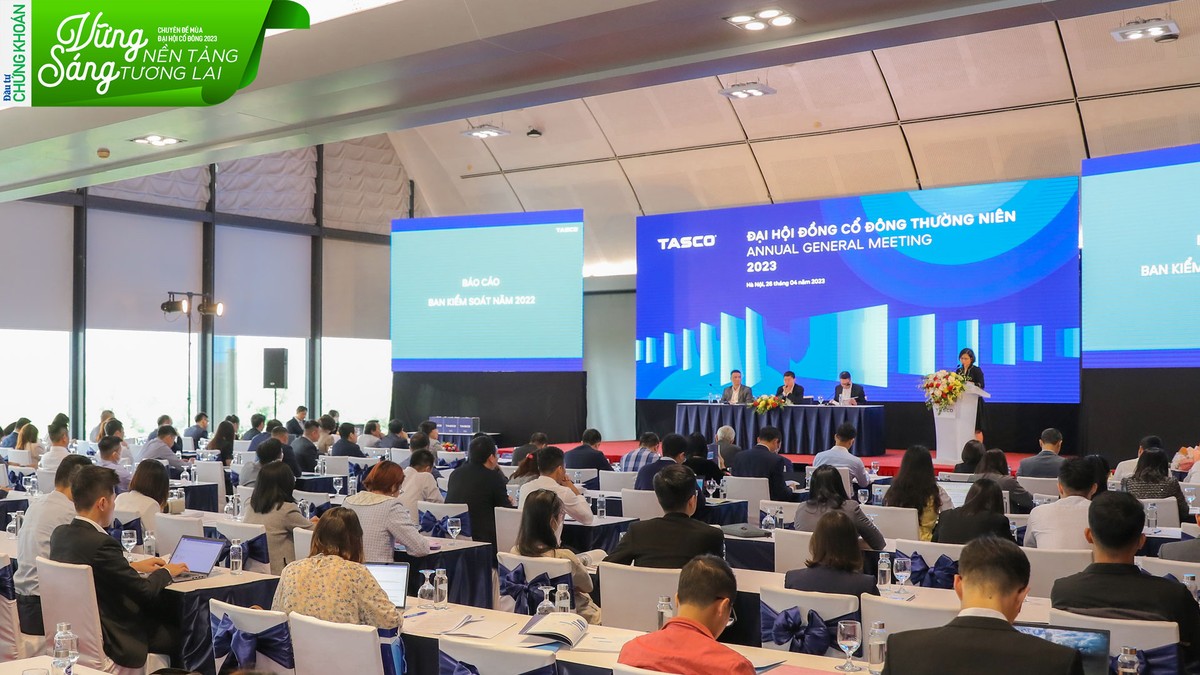 Toàn cảnh ĐHCĐ 2023 Tasco Toàn cảnh ĐHCĐ 2023 Tasco