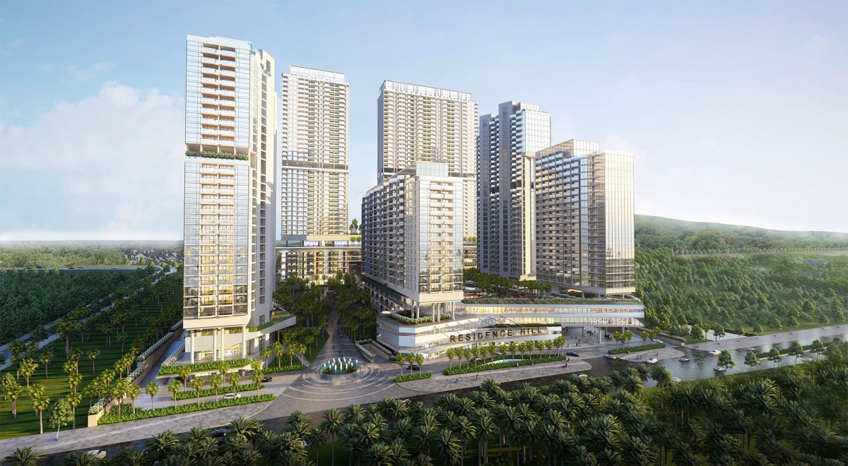 Phối cảnh dự án Khu phức hợp thương mại, căn hộ cao cấp Residence Hill Phối cảnh dự án Khu phức hợp thương mại, căn hộ cao cấp Residence Hill