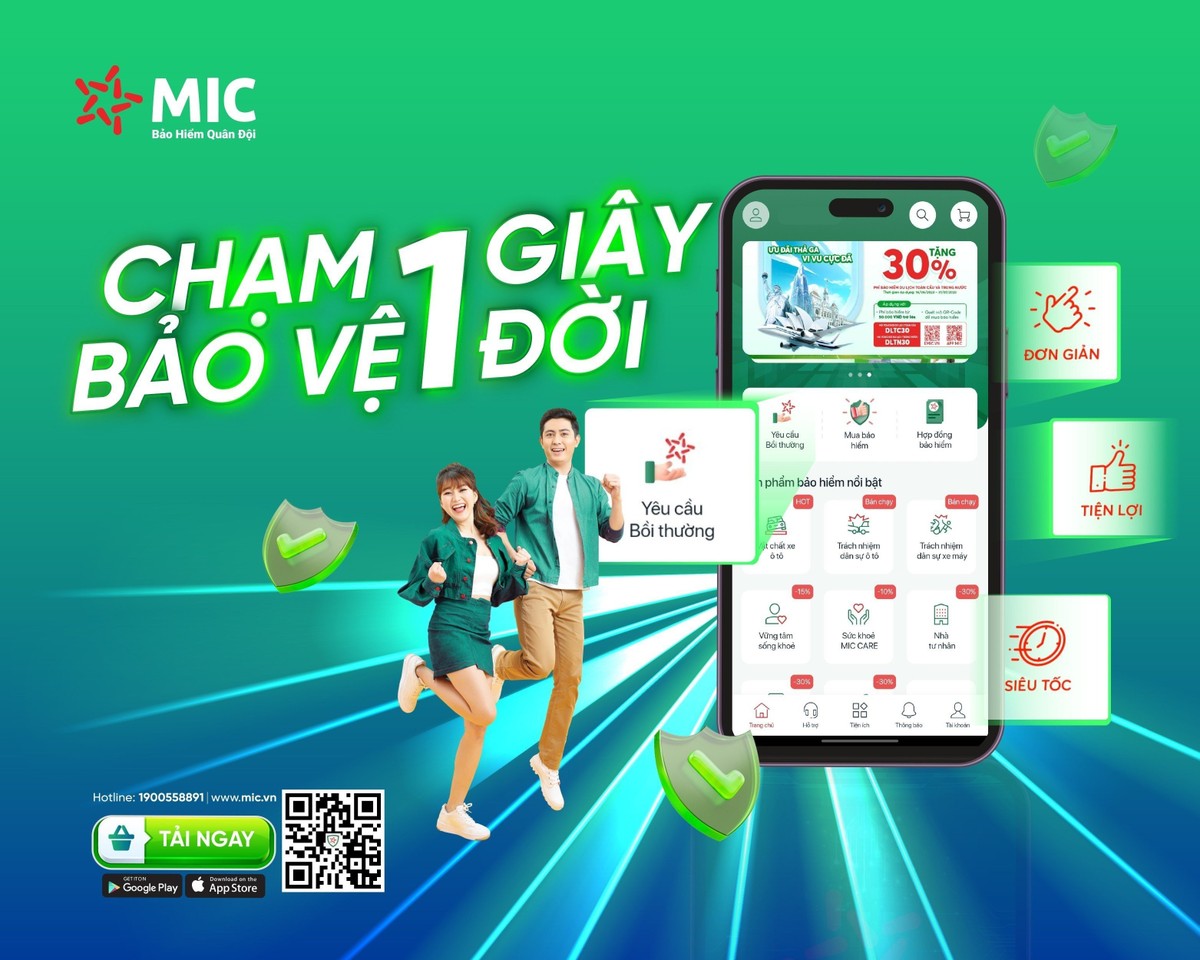 Ứng dụng MIC với nhiều tính năng hỗ trợ người dùng