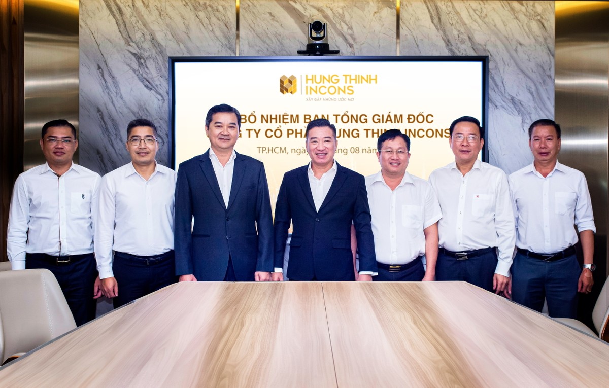 Hưng Thịnh Incons kiện toàn nhân sự Ban Điều hành để thực hiện các chiến lược và mục tiêu trong giai đoạn mới.