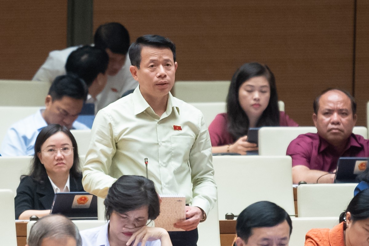 Đại biểu Nguyễn Hải Dũng (Đoàn Nam Định).