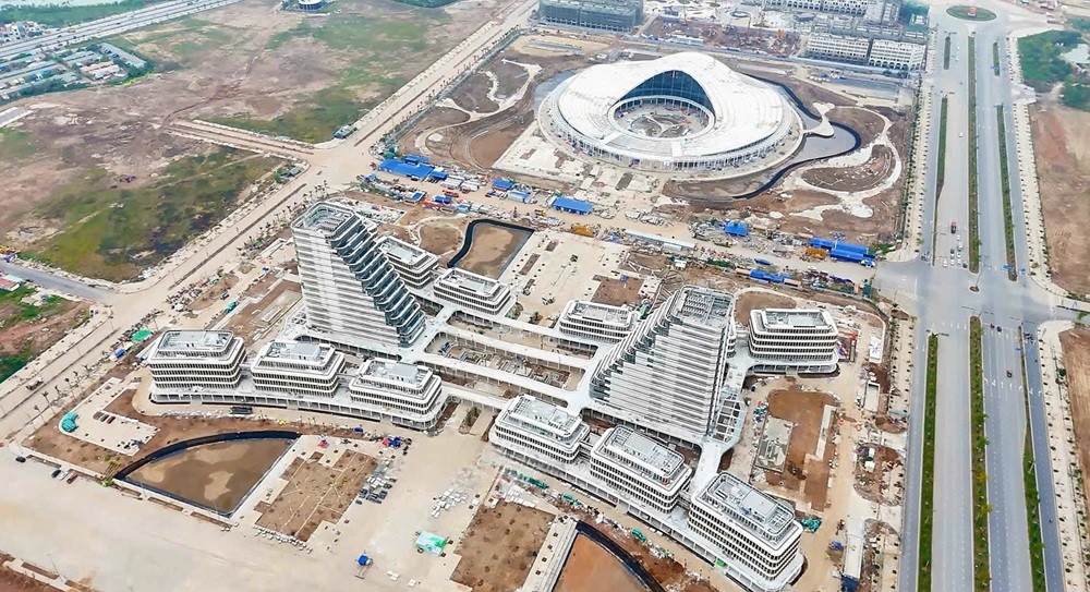 Trung tâm Chính trị - Hành chính TP. Hải Phòng sắp hoàn thành, đi vào khai thác sử dụng