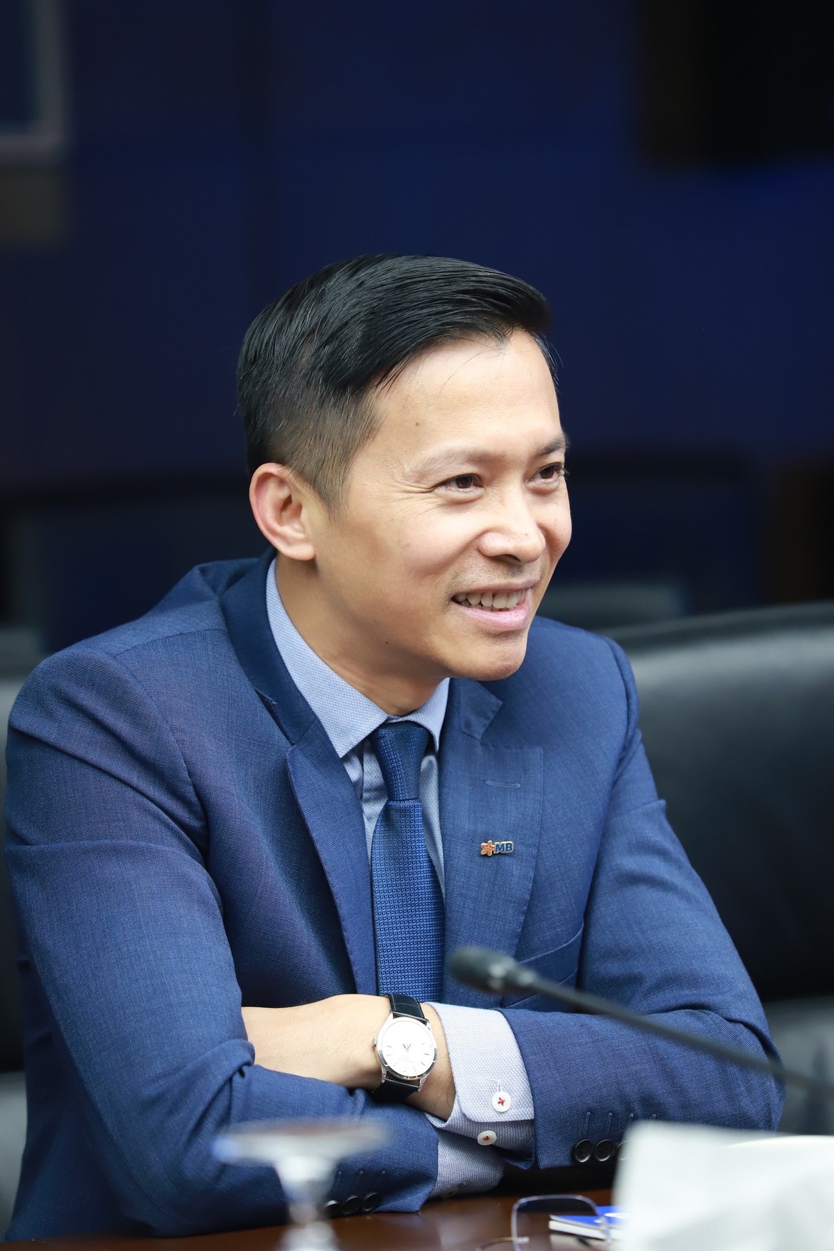 Ông Phạm Như Ánh, Tổng giám đốc MB phát biểu tại sự kiện