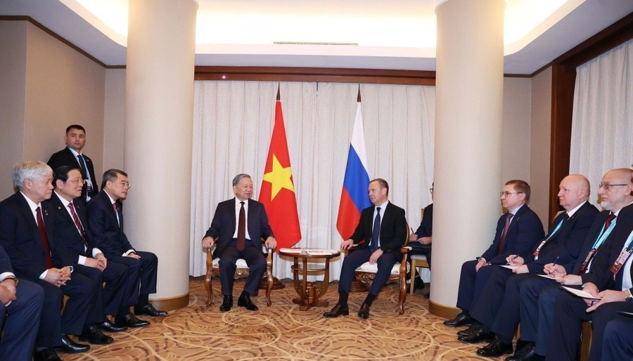 Quang cảnh buổi gặp. Ảnh: Thống Nhất.