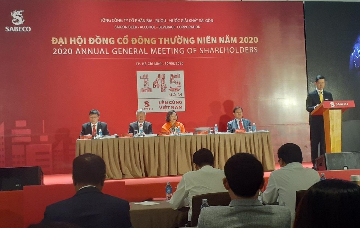 ĐHCĐ Sabeco (SAB): Tiếp tục cân nhắc sử dụng chi phí hiệu quả để bù đắp doanh số suy giảm ảnh 1 ĐHCĐ Sabeco (SAB): Tiếp tục cân nhắc sử dụng chi phí hiệu quả để bù đắp doanh số suy giảm ảnh 1