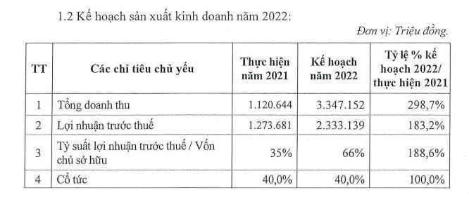 Kế hoạch năm 2022 của IDC.