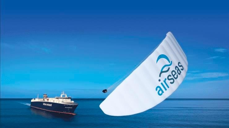 Airseas - công ty lĩnh vực hàng hải của Airbus đã phát triển một chiếc diều khổng lồ và tự động mang tên Seawing, về cơ bản có thể kéo một con tàu.