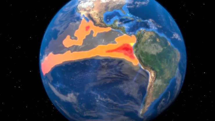 El Nino thường gây ra tình trạng khô hạn hơn ở Úc và Đông Nam Á, đồng thời khiến điều kiện ẩm ướt và ấm hơn ở Châu Mỹ. El Nino thường gây ra tình trạng khô hạn hơn ở Úc và Đông Nam Á, đồng thời khiến điều kiện ẩm ướt và ấm hơn ở Châu Mỹ.