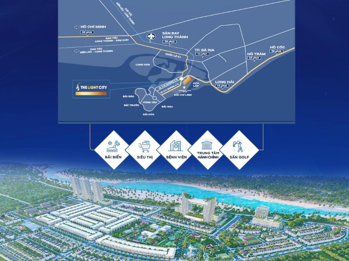 The Light City sở hữu vị trí đắc địa, là cửa ngõ giao thương kết nối liên vùng The Light City sở hữu vị trí đắc địa, là cửa ngõ giao thương kết nối liên vùng