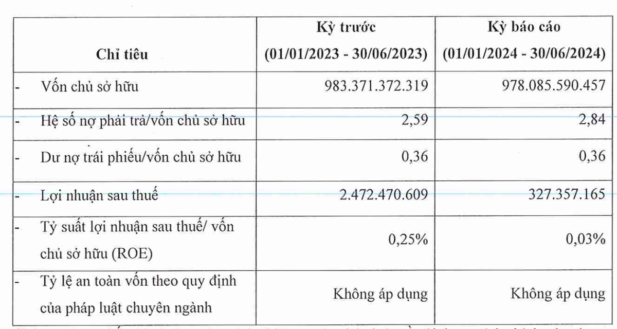 Công ty TNHH MTV Đầu tư DHA ghi nhận lợi nhuận giảm nửa đầu năm 2024 Công ty TNHH MTV Đầu tư DHA ghi nhận lợi nhuận giảm nửa đầu năm 2024