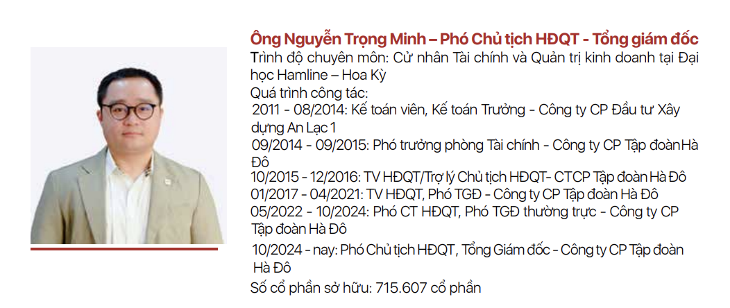 Ông Minh mới được bổ nhiệm vị trí CEO từ tháng 10/2024.