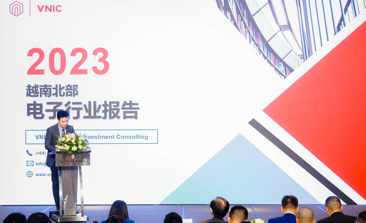 Ông Đỗ Hồng Quân – Tổng giám đốc của Vietnam Investment Consulting (VNIC) phát biểu