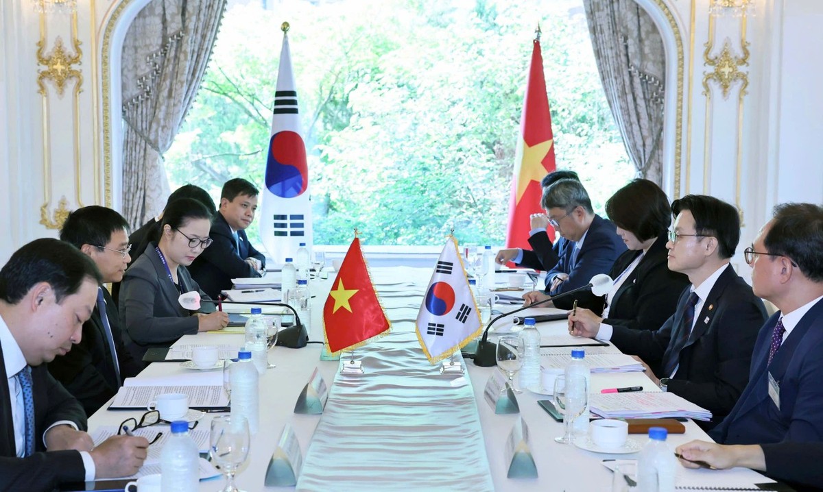 Toàn cảnh buổi làm việc. Ảnh: Việt Tuấn