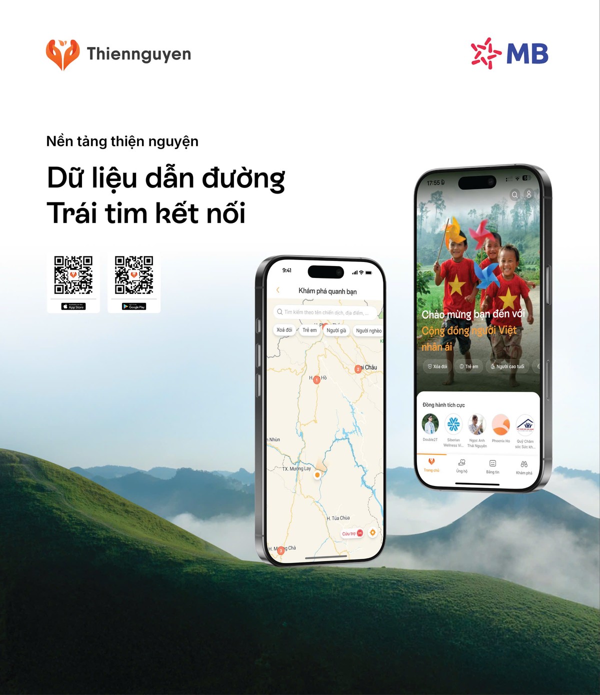Nền tảng Thiện nguyện với thông điệp “Dữ liệu dẫn đường, trái tim kết nối” Nền tảng Thiện nguyện với thông điệp “Dữ liệu dẫn đường, trái tim kết nối”