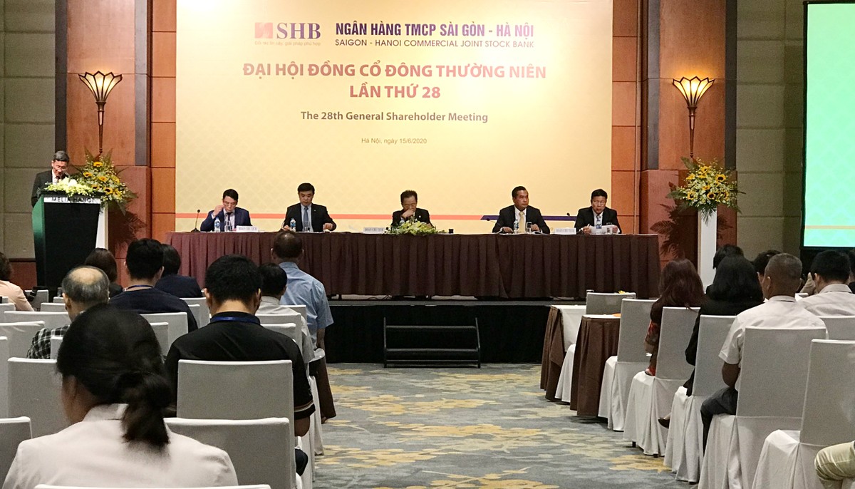 Đại hội đồng cổ đông SHB: 5 tháng, đạt lợi nhuận trước thuế 1.301 tỷ đồng ảnh 2 Đại hội đồng cổ đông SHB: 5 tháng, đạt lợi nhuận trước thuế 1.301 tỷ đồng ảnh 2
