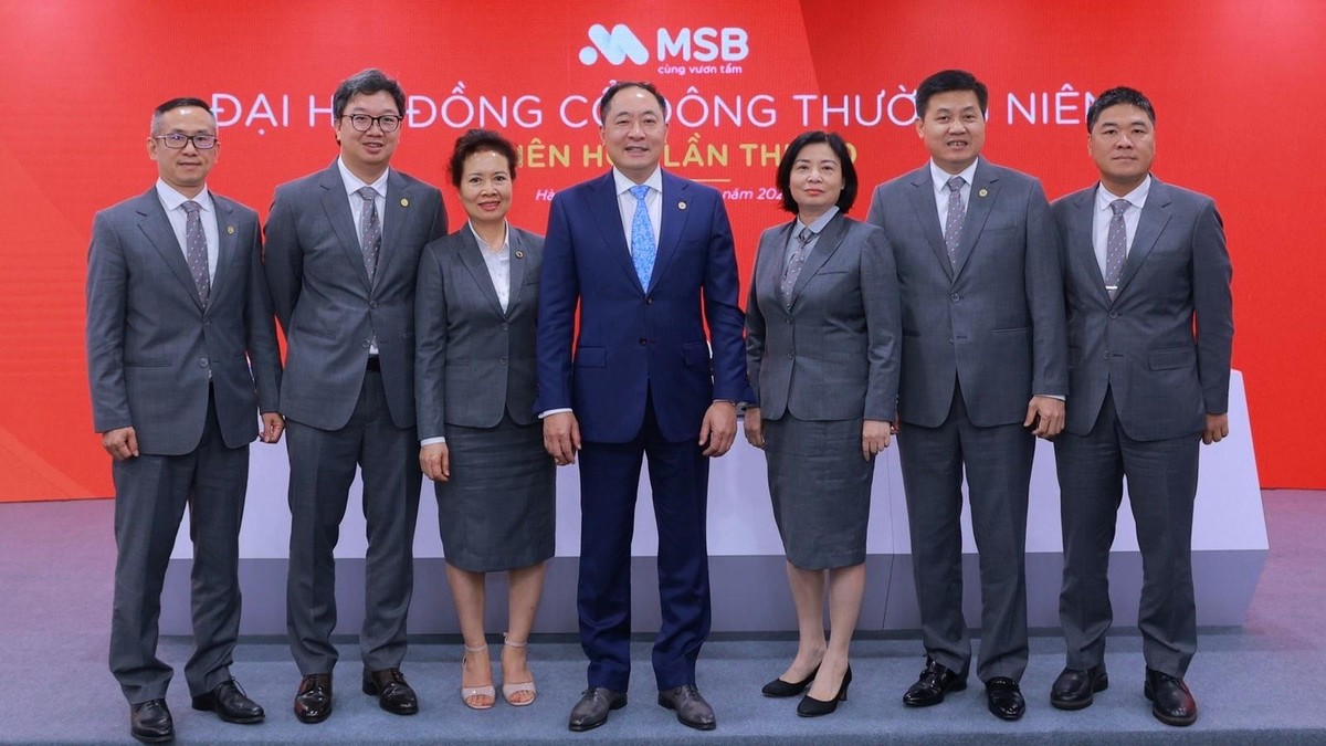 Thành viên Hội đồng quản trị MSB nhiệm kỳ mới 2022-2026 Thành viên Hội đồng quản trị MSB nhiệm kỳ mới 2022-2026
