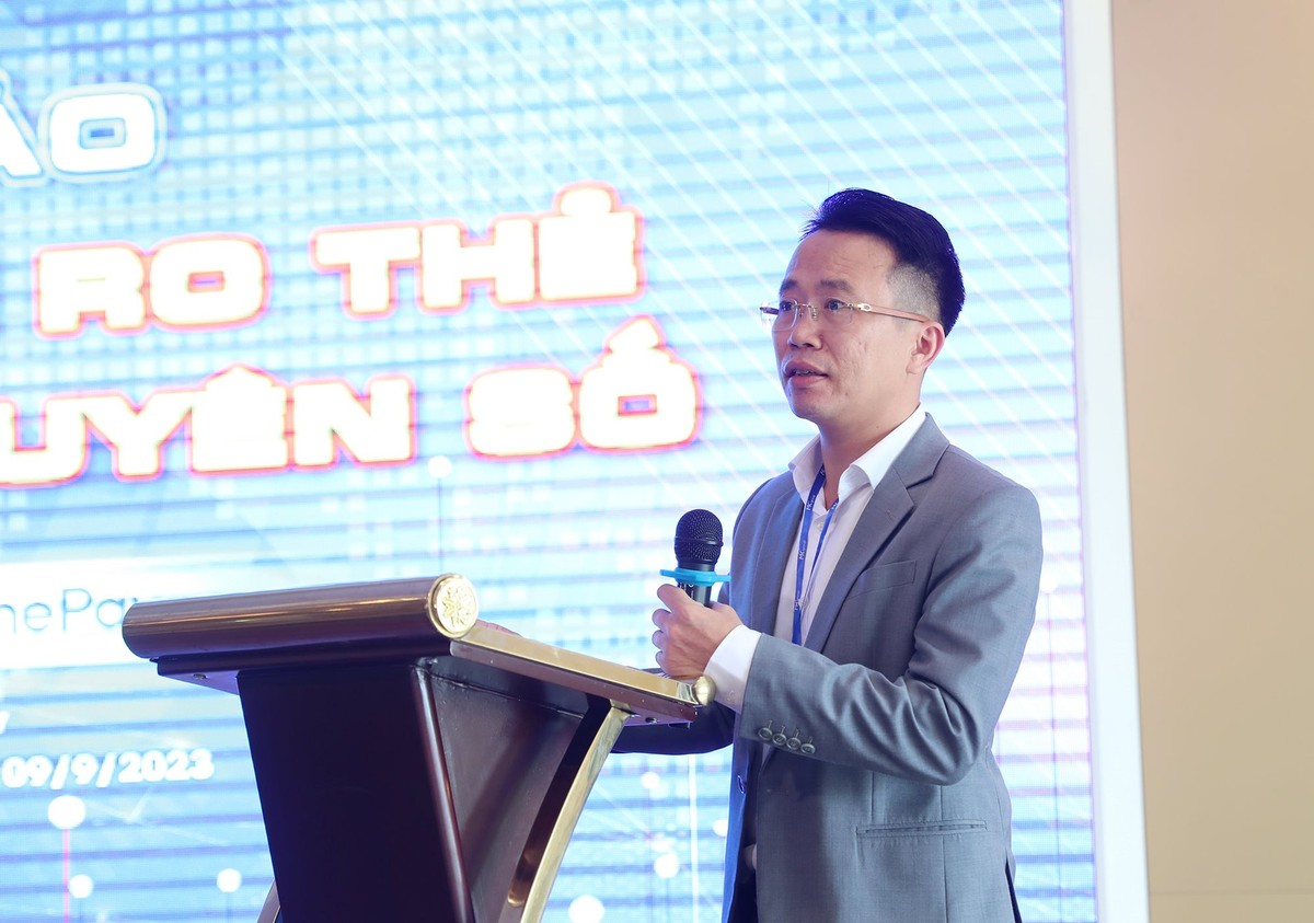 Ông Cao Việt Hùng, Phó Trưởng phòng, Cục An ninh mạng và Phòng chống tội phạm sử dụng công nghệ cao (A05), Bộ Công an