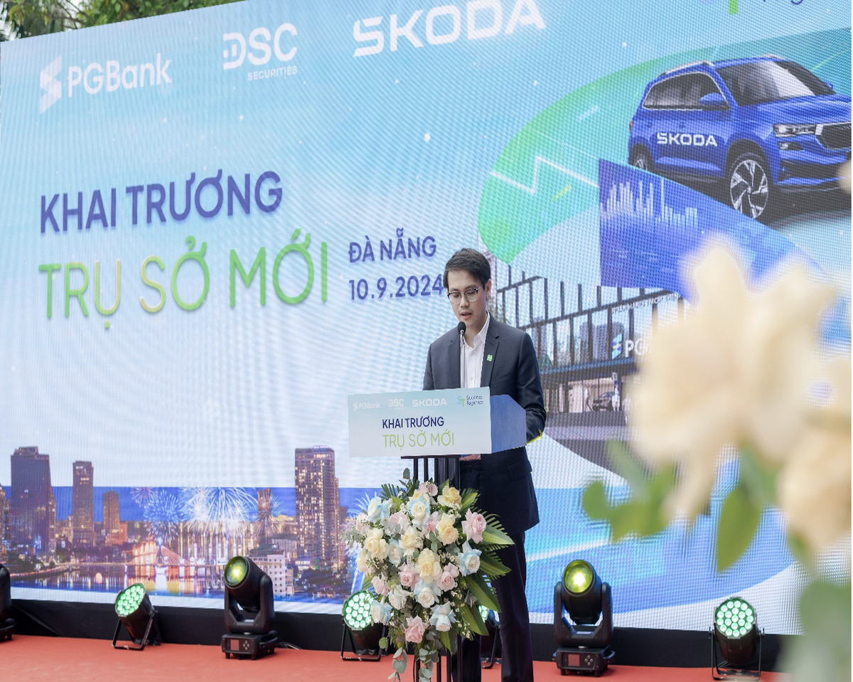 Ông Nguyễn Đức Anh - Chủ tịch HĐQT CTCP Chứng khoán DSC phát biểu trong chương trình Ông Nguyễn Đức Anh - Chủ tịch HĐQT CTCP Chứng khoán DSC phát biểu trong chương trình