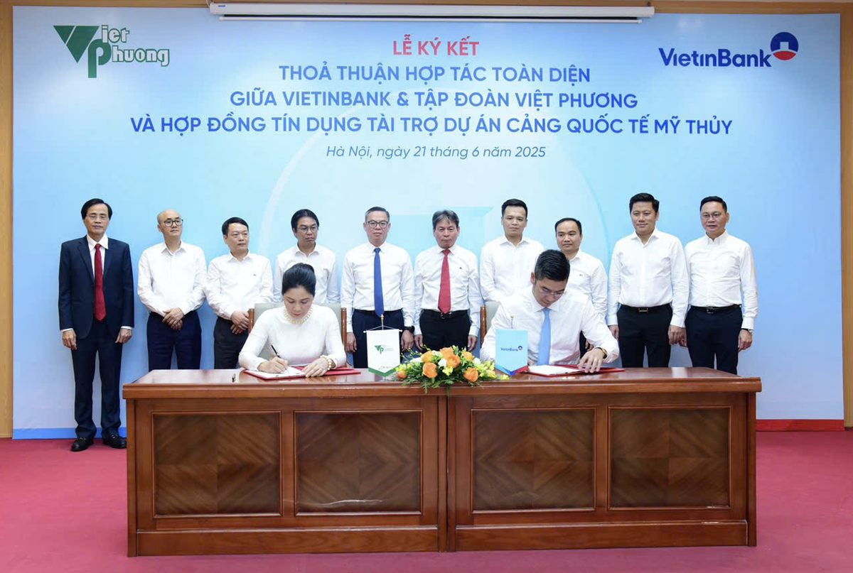 VietinBank và Tập đoàn Việt Phương ký kết hợp tác toàn diện