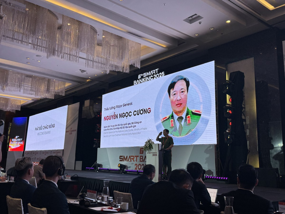 Thiếu tướng Nguyễn Ngọc Cương, Giám đốc Trung tâm Dữ liệu quốc gia, Bộ Công an, kiêm Phó Chủ tịch Hiệp hội Dữ liệu quốc gia
