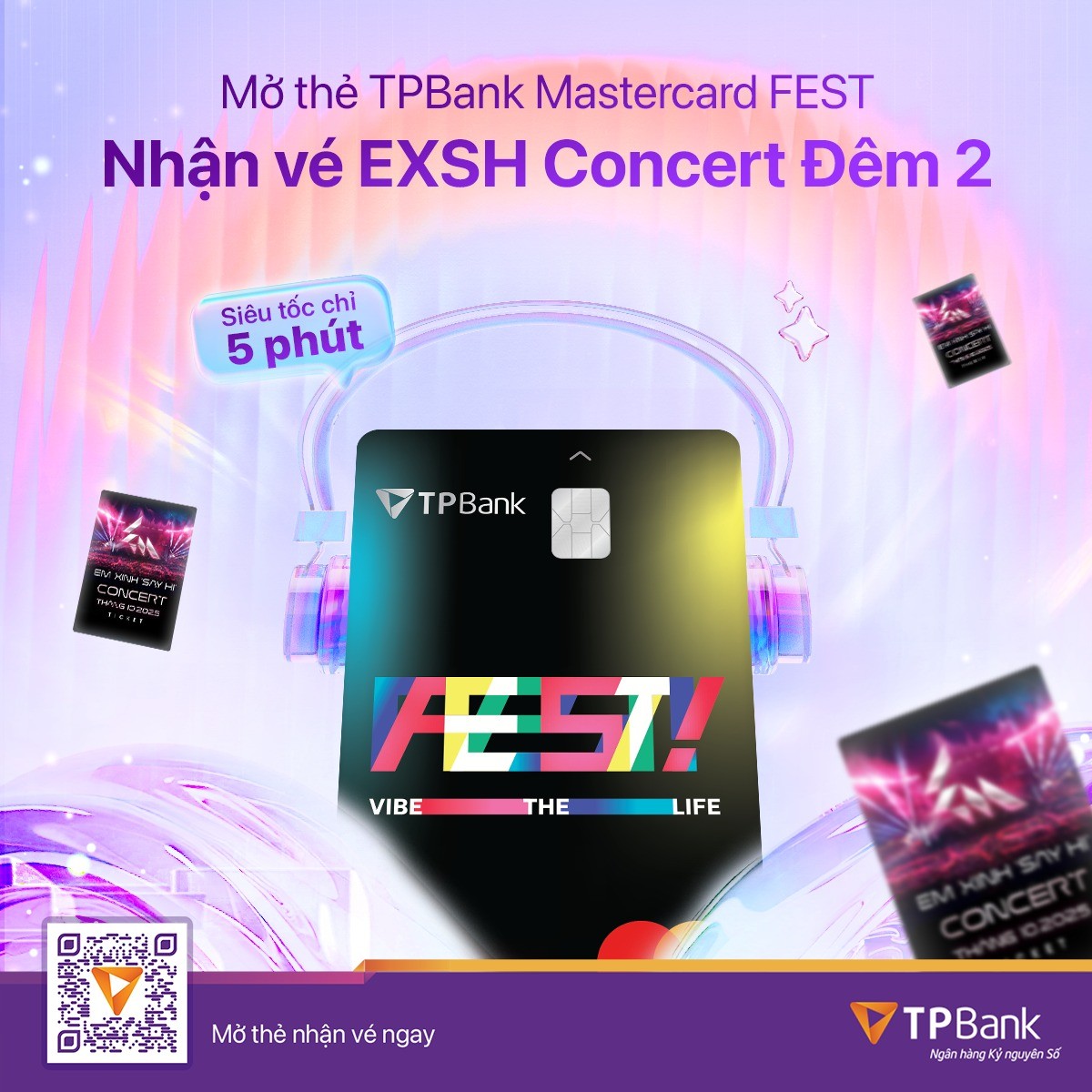 TPBank Mastercard FEST chính là “đường tắt” đưa Xinhiu thẳng tới Em Xinh “Say Hi” Concert.