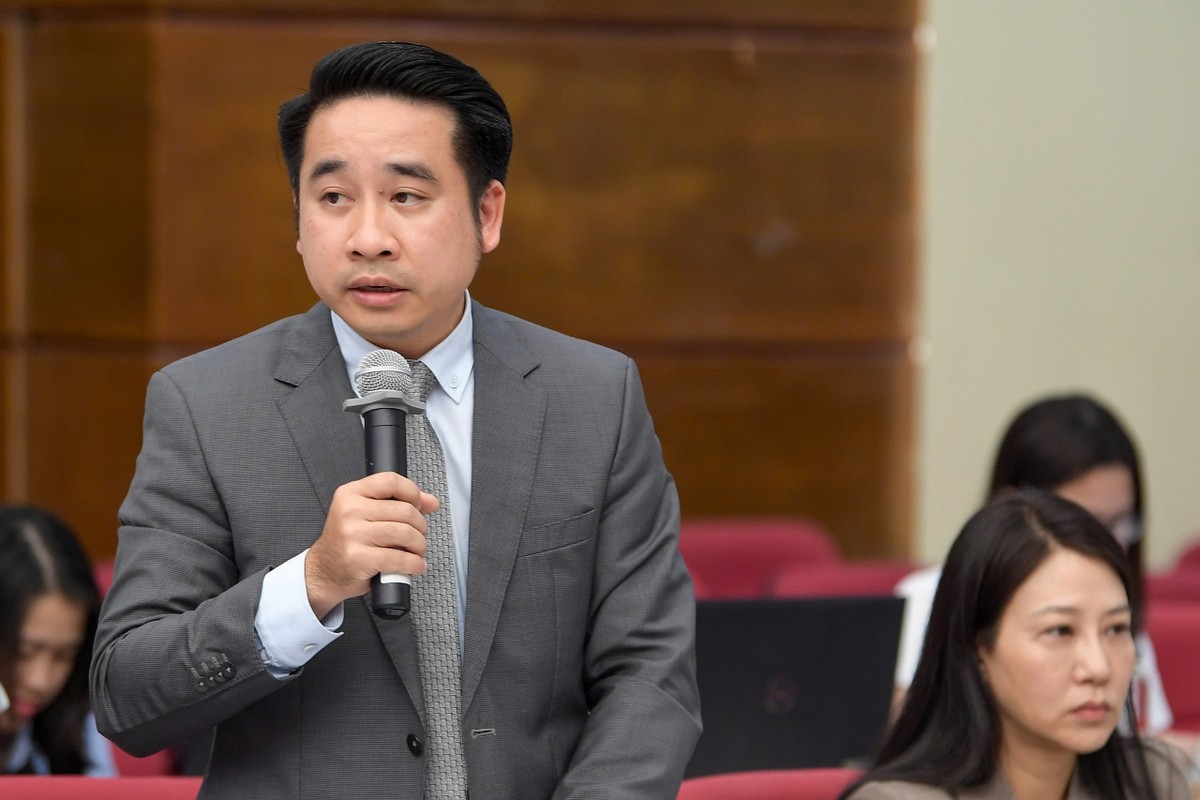 Ông Vũ Hồng Sơn, Chủ tịch HĐQT Công ty cổ phần vàng bạc đá quý Bảo Tín Mạnh Hải