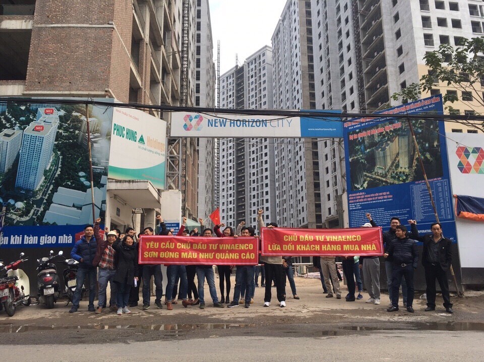 Khách hàng Dự án New Horizon City tố chủ đầu tư Vinaenco lừa dối ảnh 2