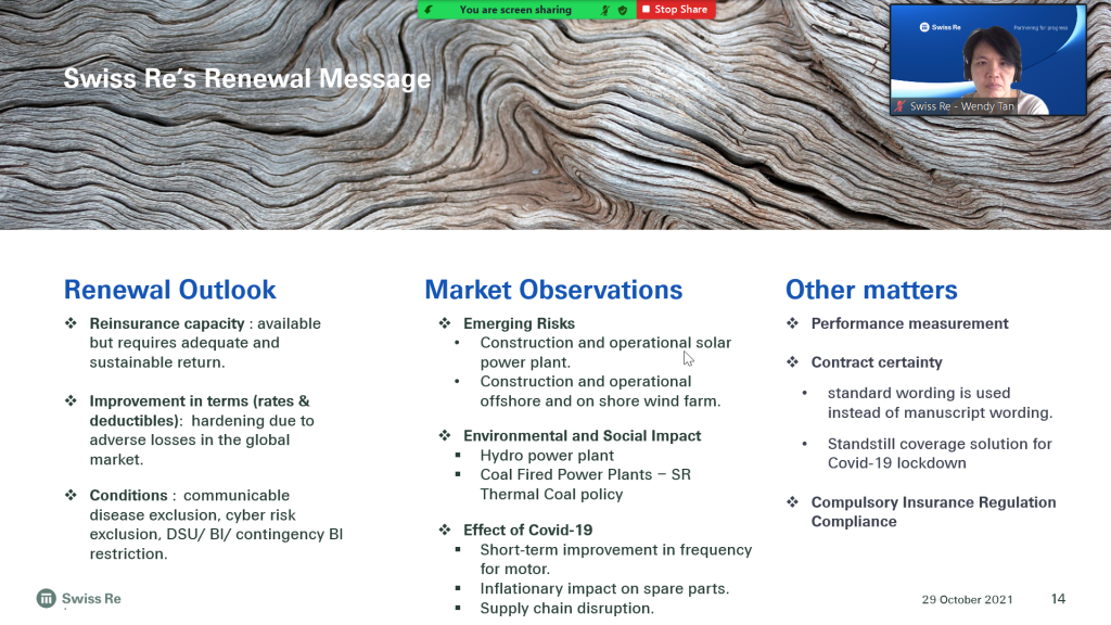 Bài trình bày của Swiss Re về tình hình thế giới và khu vực