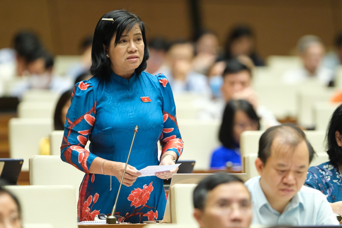 Đại biểu Nguyễn Thị Lệ Thuỷ (đoàn Bến Tre) Đại biểu Nguyễn Thị Lệ Thuỷ (đoàn Bến Tre)